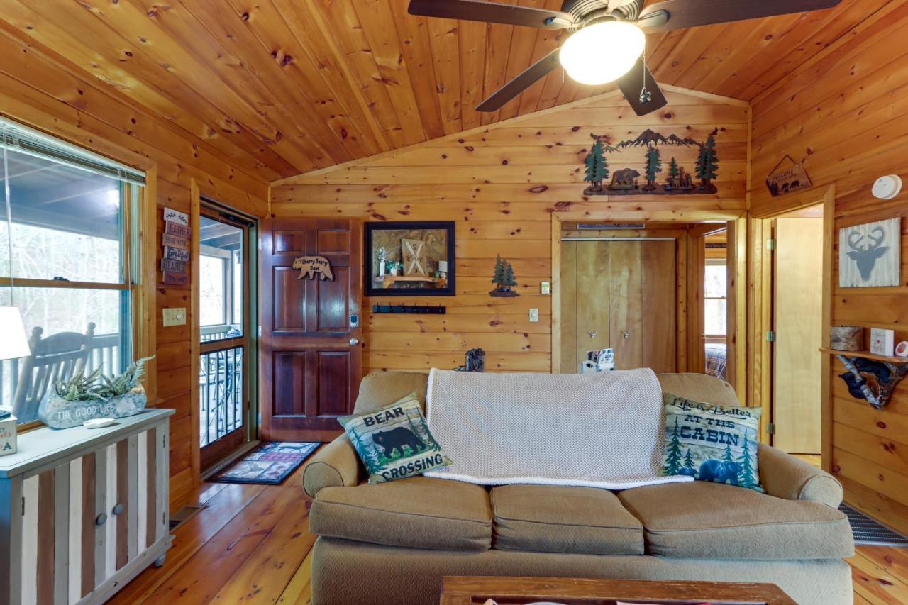 Blue Ridge Cozy Cabin In The Woods With Hot Tub! Εξωτερικό φωτογραφία