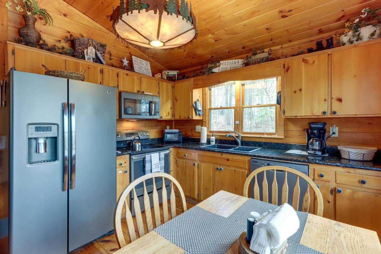 Blue Ridge Cozy Cabin In The Woods With Hot Tub! Εξωτερικό φωτογραφία