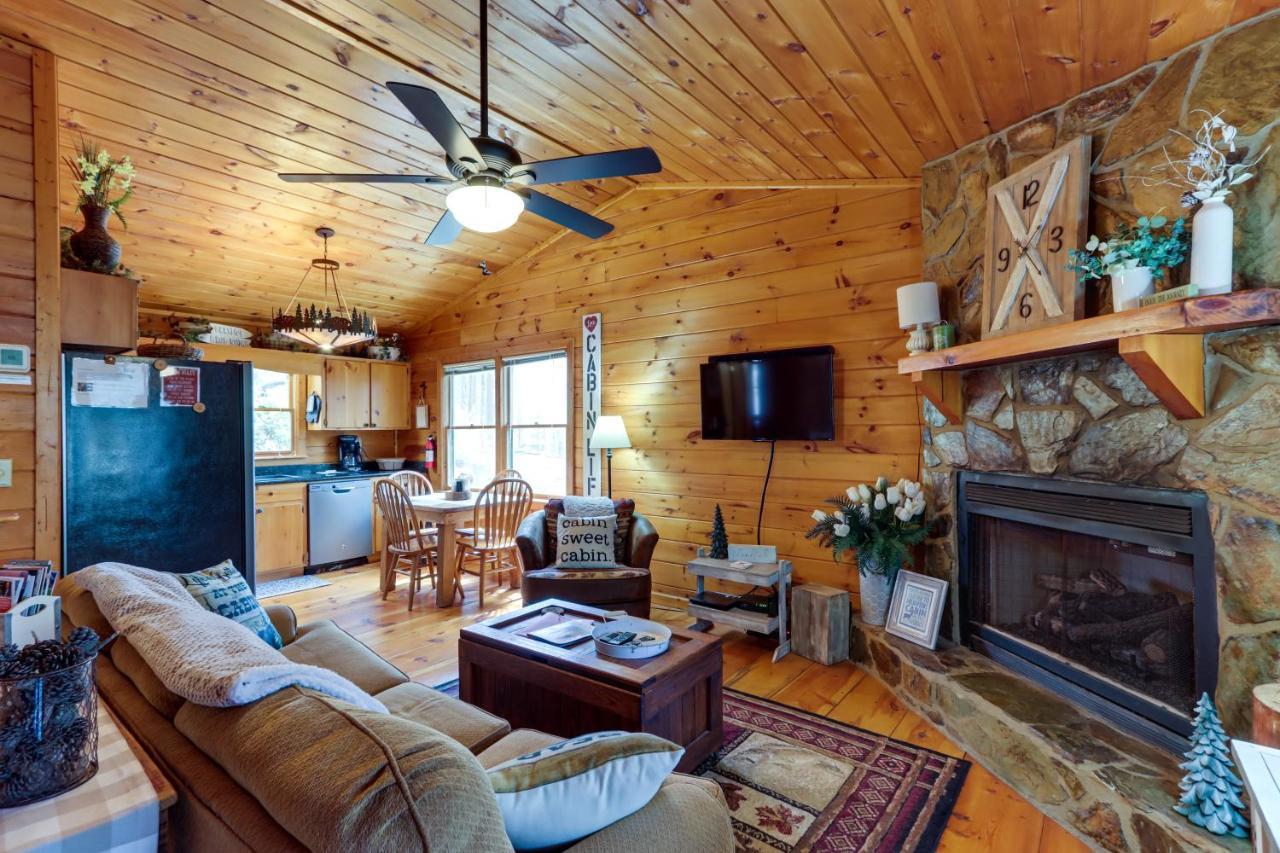 Blue Ridge Cozy Cabin In The Woods With Hot Tub! Εξωτερικό φωτογραφία