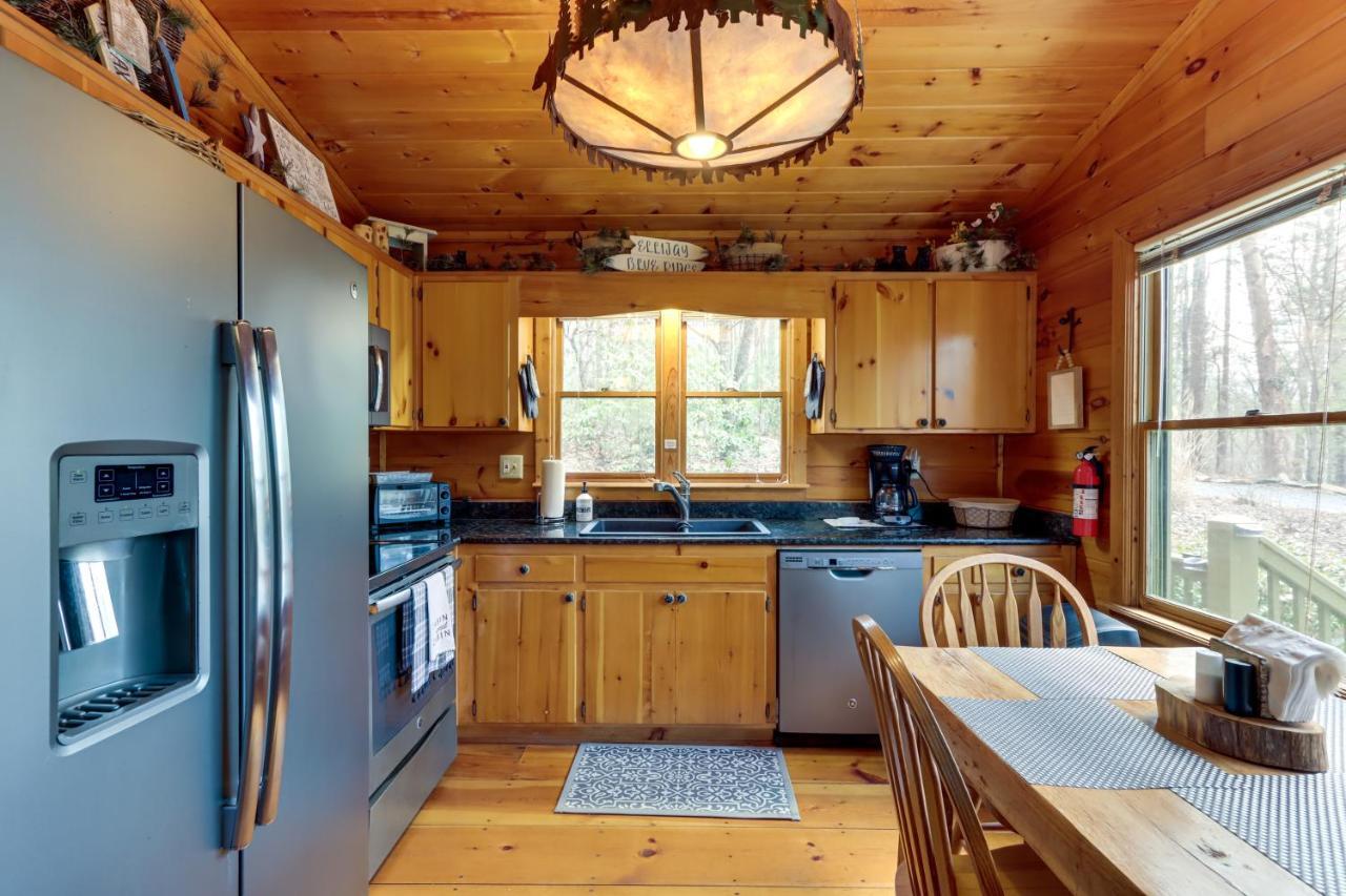 Blue Ridge Cozy Cabin In The Woods With Hot Tub! Εξωτερικό φωτογραφία