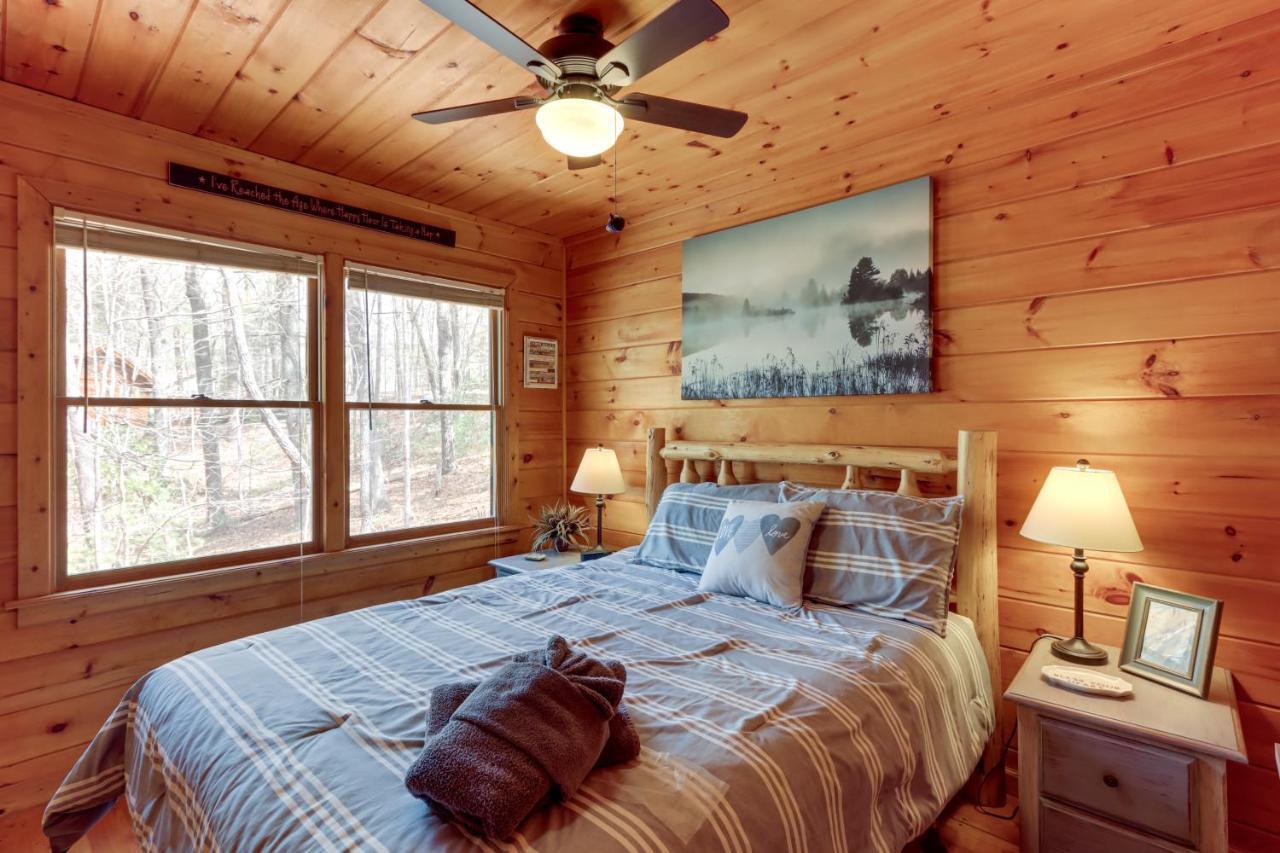 Blue Ridge Cozy Cabin In The Woods With Hot Tub! Εξωτερικό φωτογραφία