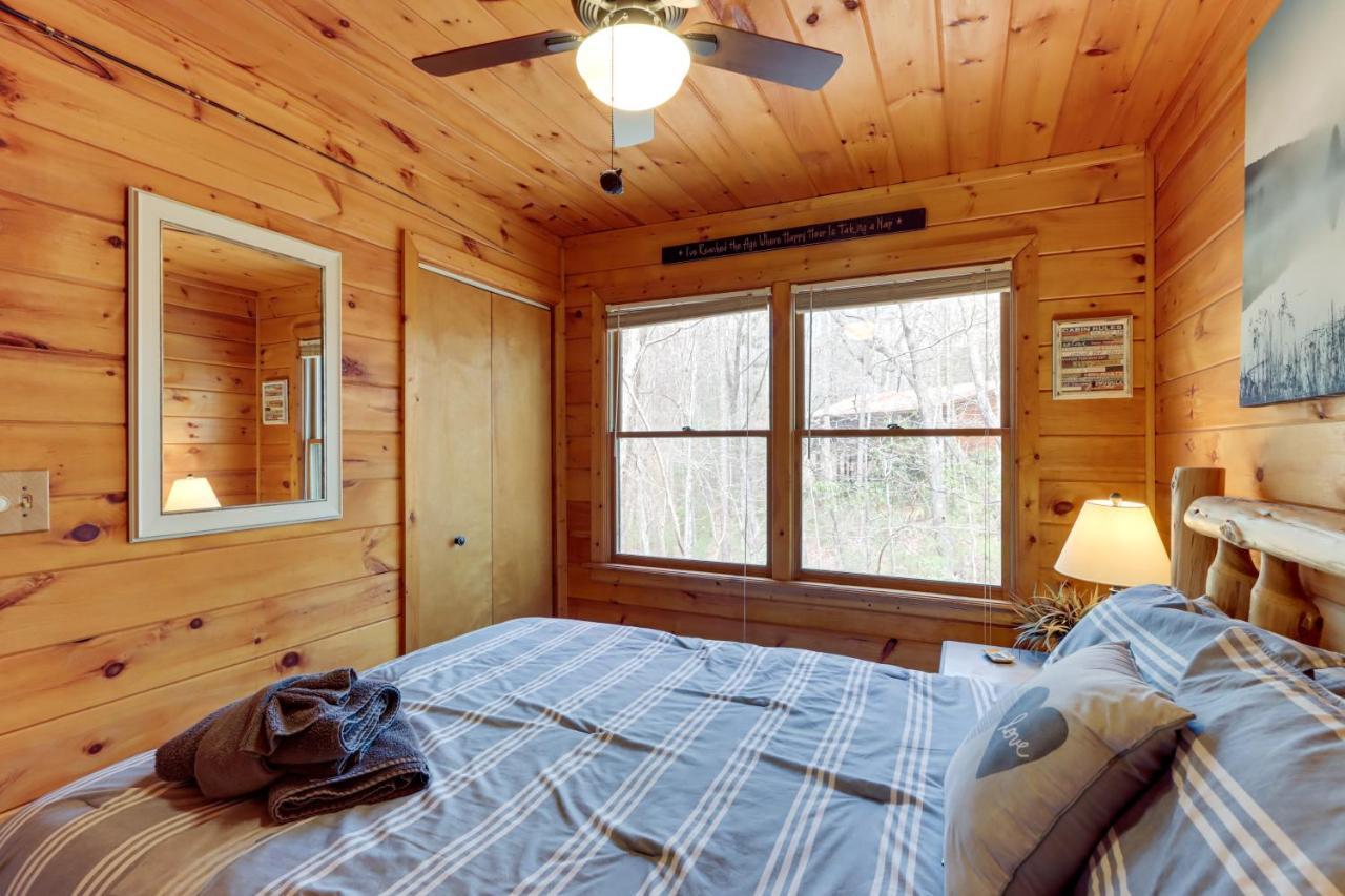 Blue Ridge Cozy Cabin In The Woods With Hot Tub! Εξωτερικό φωτογραφία