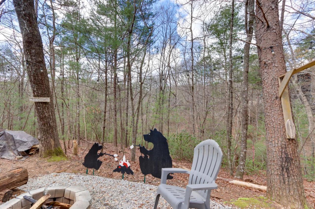 Blue Ridge Cozy Cabin In The Woods With Hot Tub! Εξωτερικό φωτογραφία