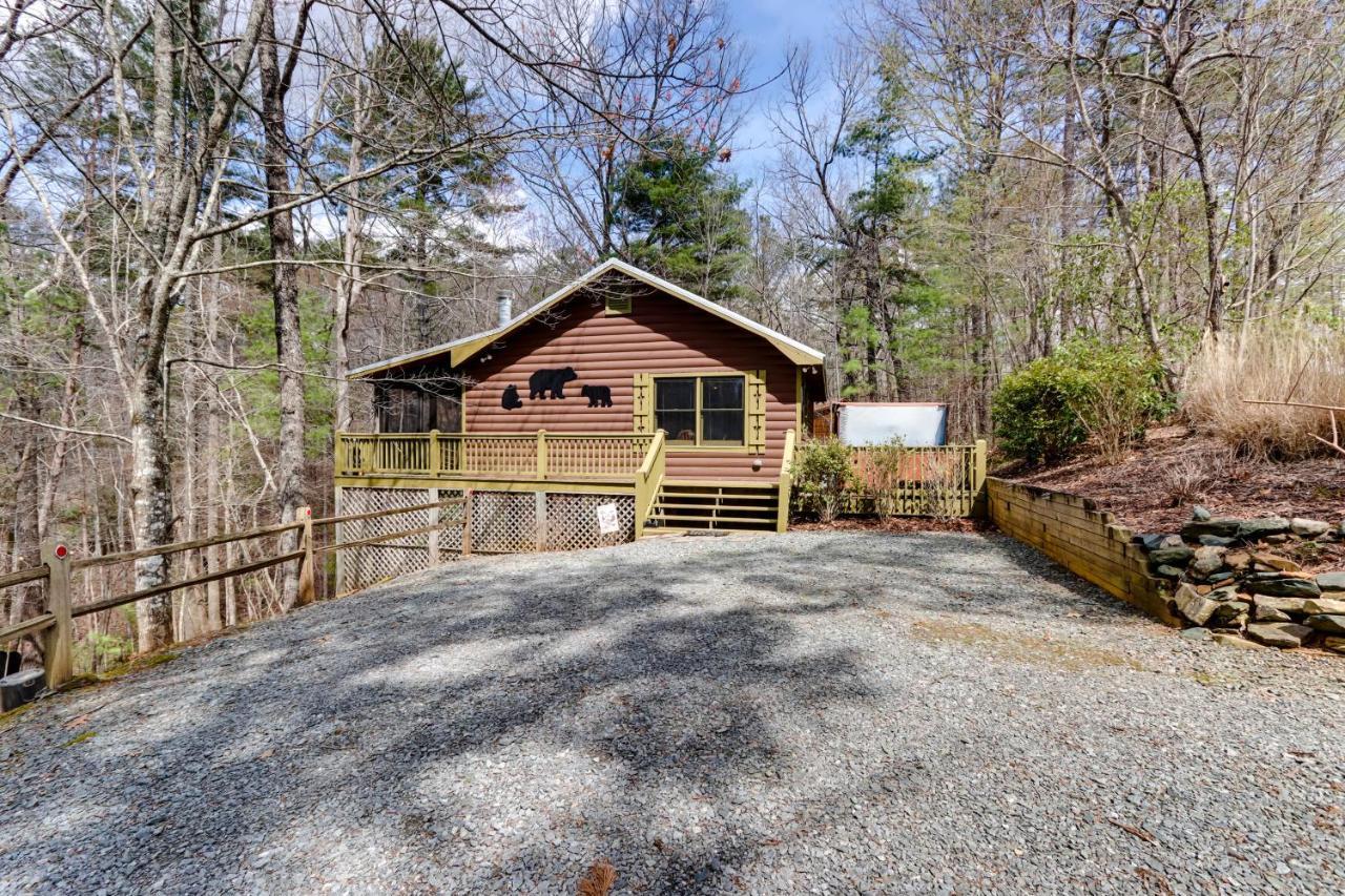 Blue Ridge Cozy Cabin In The Woods With Hot Tub! Εξωτερικό φωτογραφία