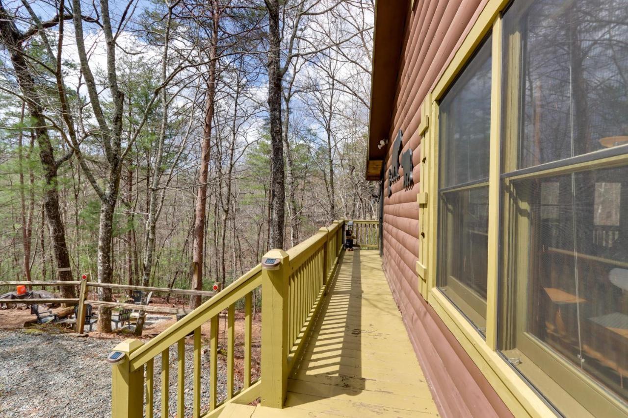 Blue Ridge Cozy Cabin In The Woods With Hot Tub! Εξωτερικό φωτογραφία