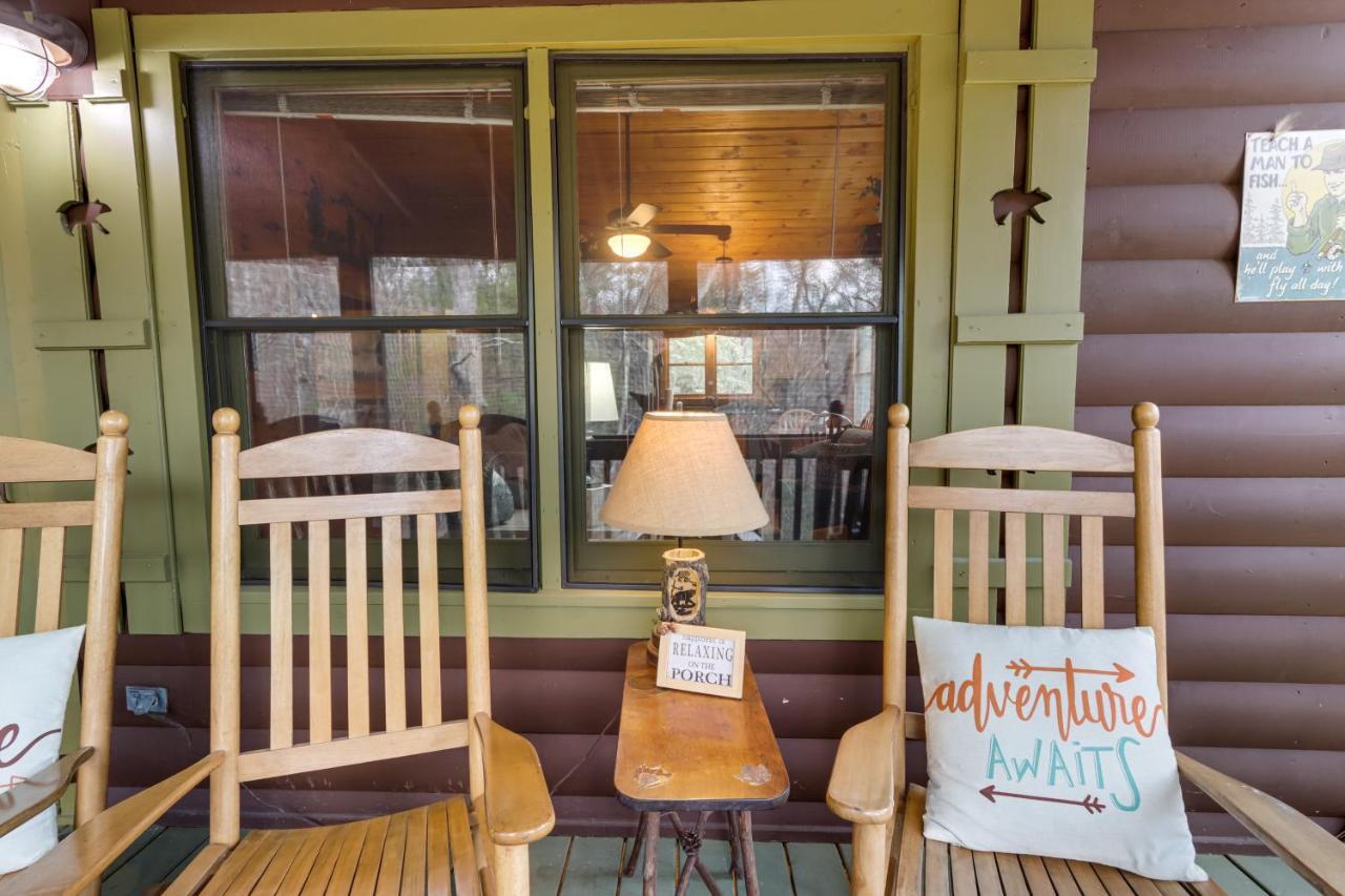 Blue Ridge Cozy Cabin In The Woods With Hot Tub! Εξωτερικό φωτογραφία